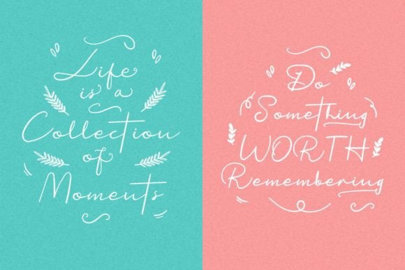 Beautiful Plants Font - Preview 5