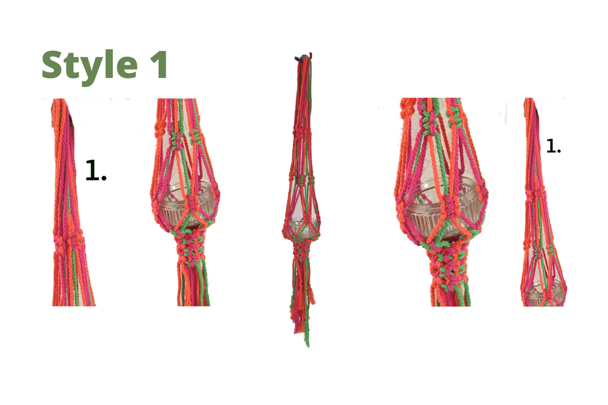 Cacti Holder Wedding Decor Macrame PDF