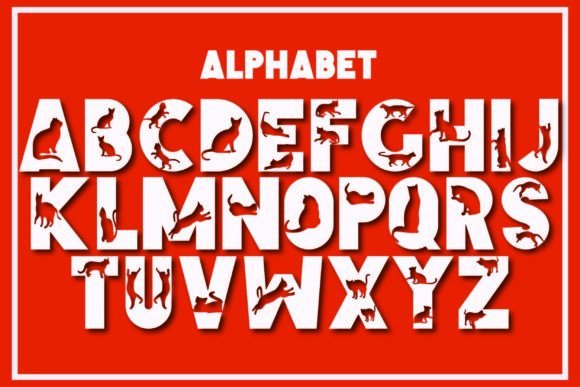 Cat Font - Preview 1