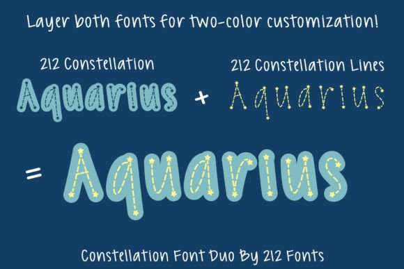 Constellation Font - Preview 2