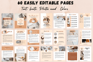 Ebook & Workbook Canva Template Graphic by Soft Touch · Creative Fabrica