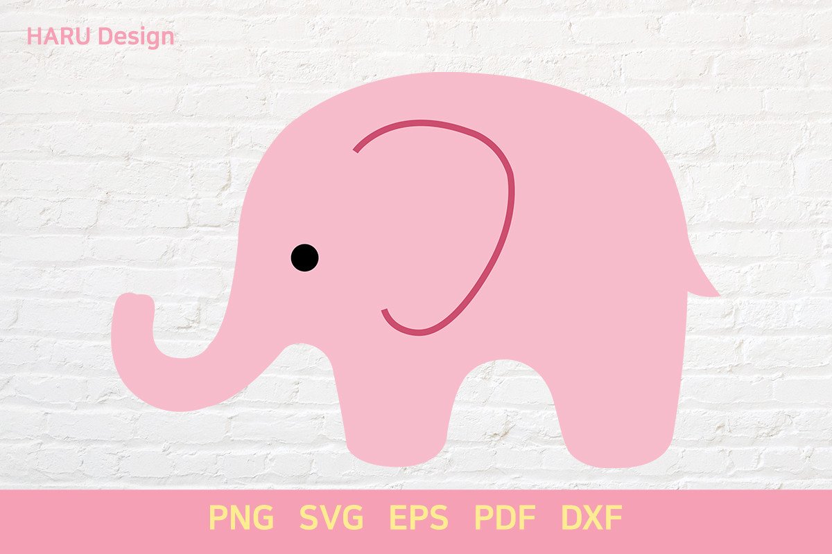 Elephant Graphgans Elephant Graphic by HARUdesign · Creative Fabrica