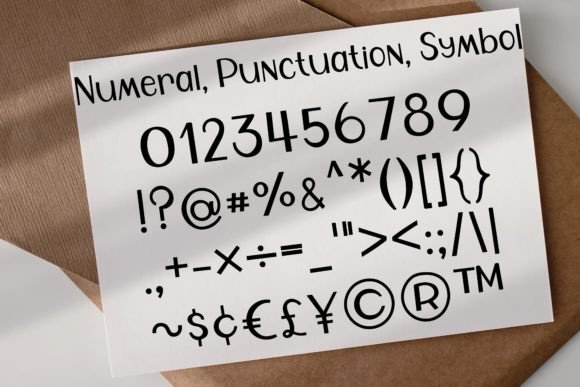 Enjoy Writing Font - Preview 3