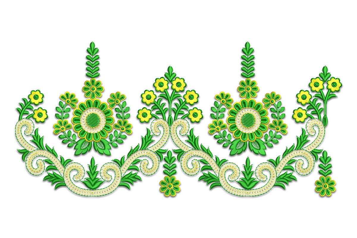 Floral Border