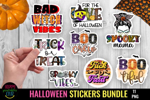 Halloween Stickers Bundle I Halloween