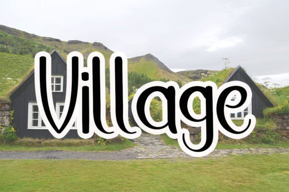Hobbit Font PNG with transparent background - Preview 3