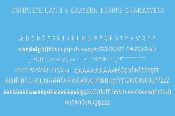 Kampretos Font PNG with transparent background - Preview 6