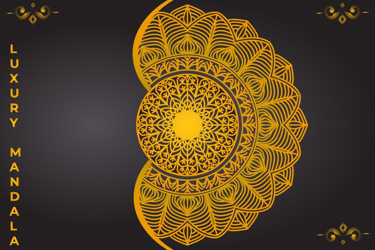 Luxury Mandala Design Graphic by Creative Ajim49 · Creative Fabrica