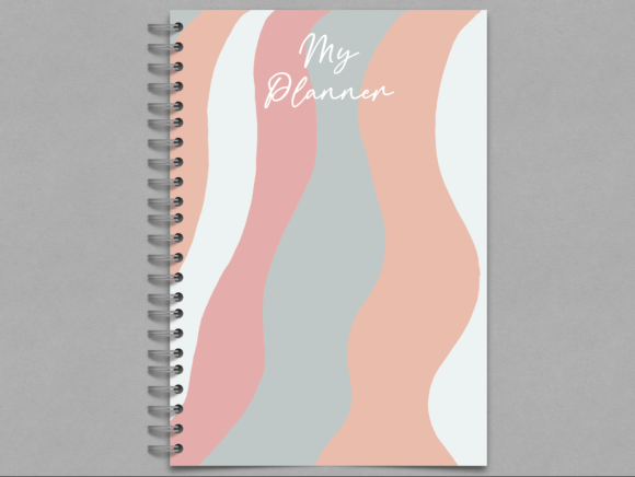 Pink & Green Themed Colourful Planner