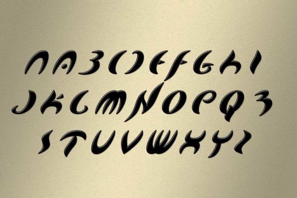 Precursors Font PNG with transparent background - Preview 3