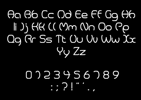 Proxima Font PNG with transparent background - Preview 2