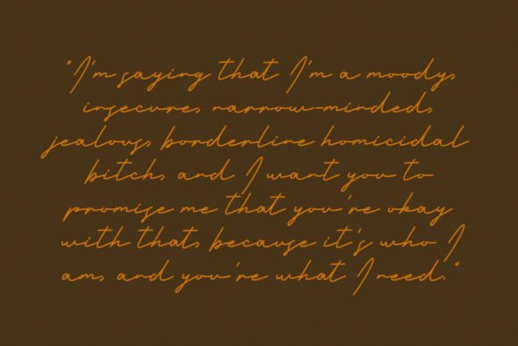Sinyor Yebri Font PNG with transparent background - Preview 1
