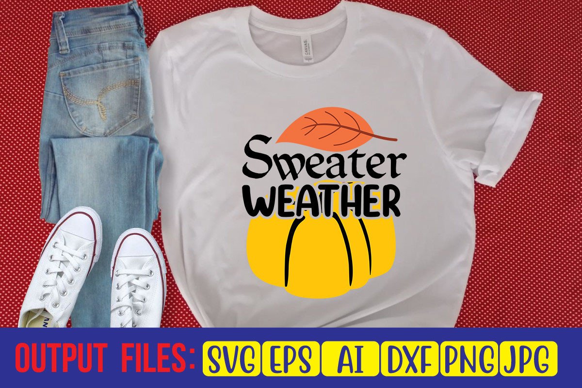 Sweater Weather SVG Cut File Graphic by Trendy SVG Gallery · Creative ...