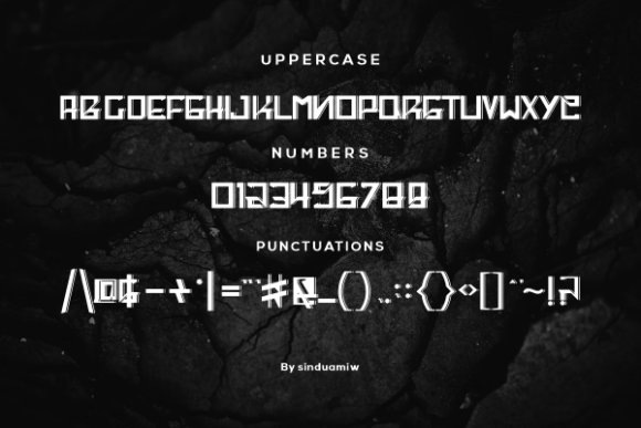 Borakon Font - Preview 1