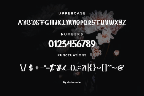 Bosse Font PNG with transparent background - Preview 1