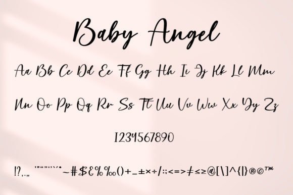 Baby Angel Font - Preview 6