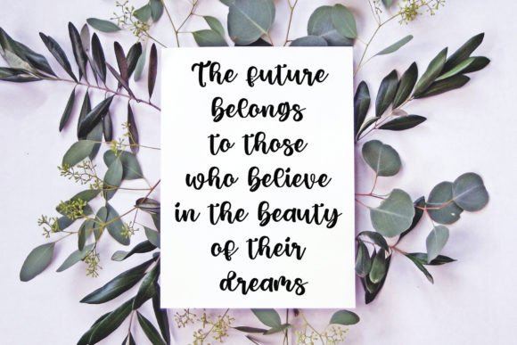 Backdrop Font - Preview 1