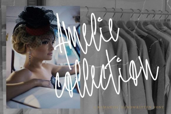 Beauty of Amelie Font PNG with transparent background - Preview 3