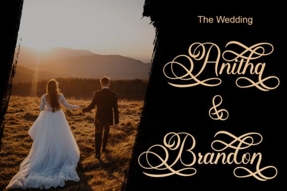 Bellatina Script Font - Preview 1