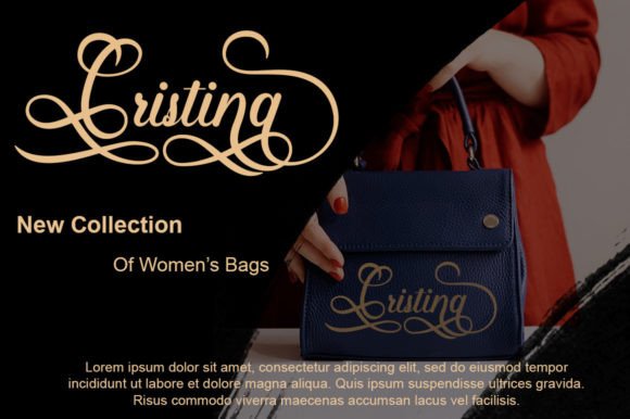 Bellatina Script Font - Preview 4