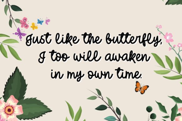 Butterfly Signature Font - Preview 2