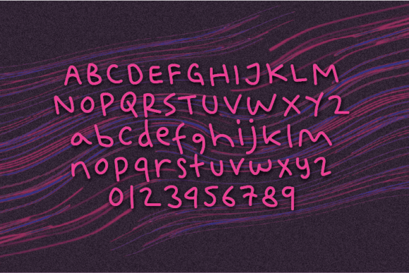 Crossingout Font - Preview 1
