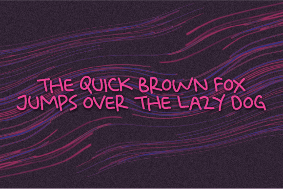 Crossingout Font - Preview 3