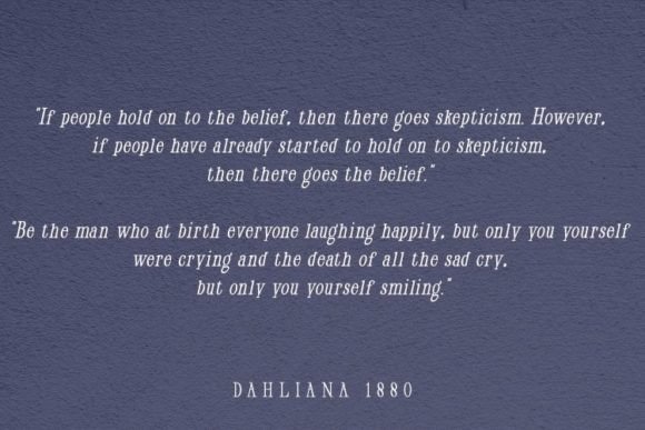 Dahliana Font PNG with transparent background - Preview 3