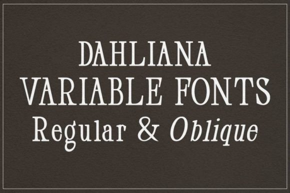 Dahliana Font PNG with transparent background - Preview 4