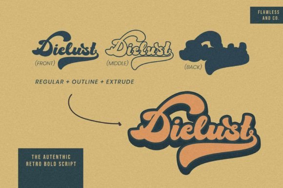 Dielust Font - Preview 5