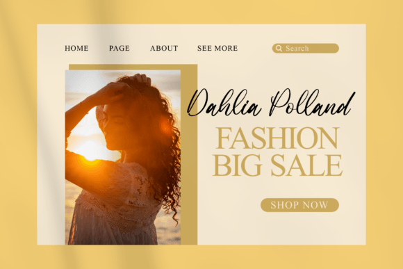 Dreslotta Font - Preview 3