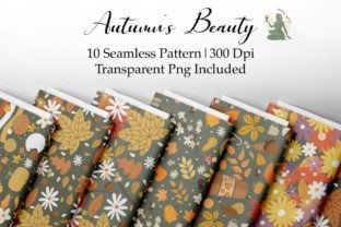 Fall Seamless Pattern Digital Paper Graphic by PawsitivelyAesthetic ...