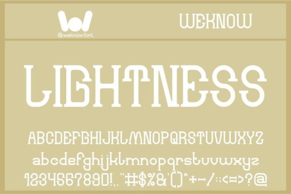 Fiction Font - Preview 3