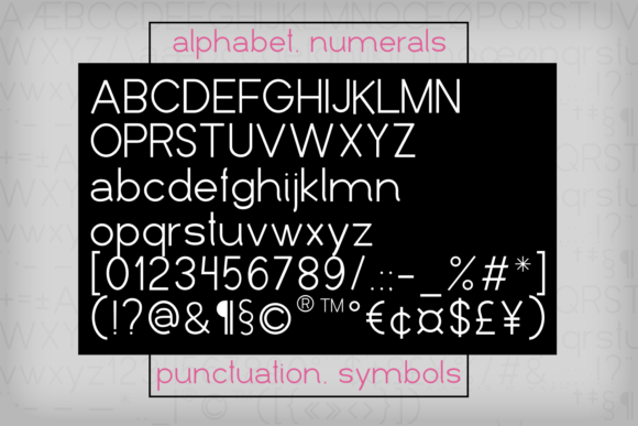 Francis Grotesk Font PNG with transparent background - Preview 2