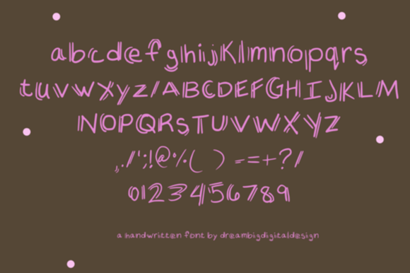 Funlines Font PNG with transparent background - Preview 1