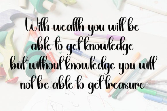 Go to School Font - Preview 4