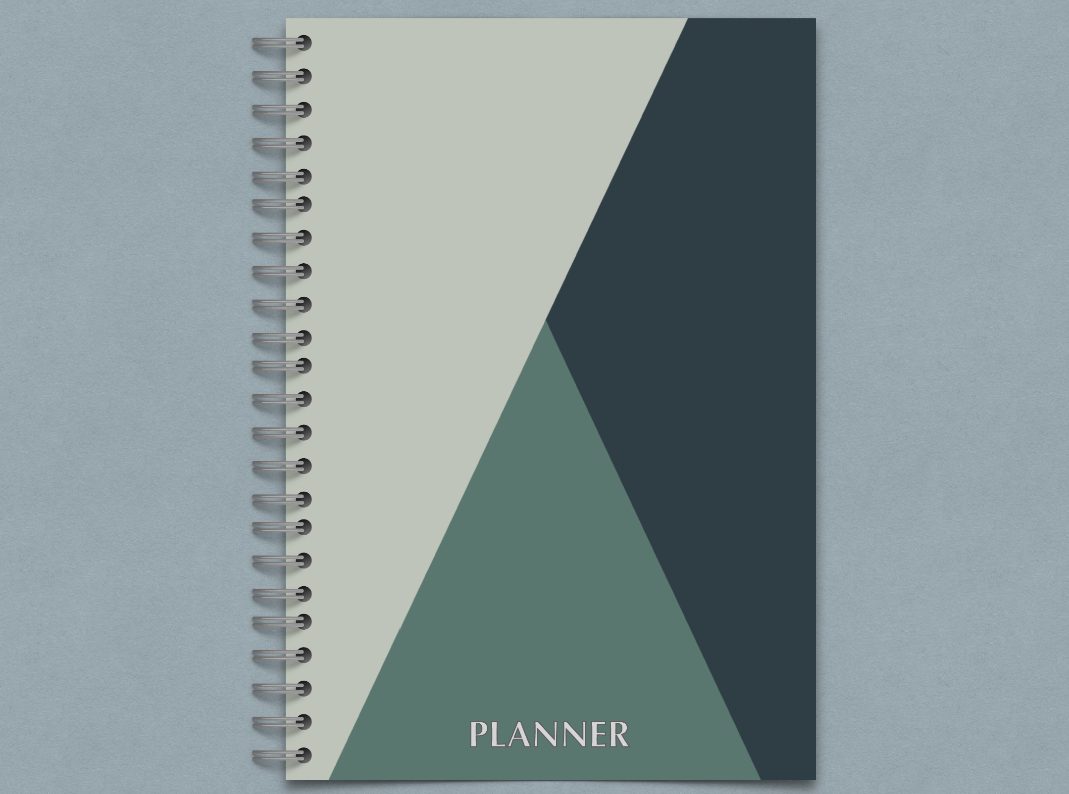 Green Themed Digital Planner