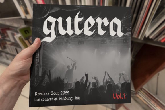 Gutera Font - Preview 3