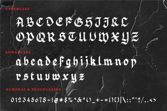 Gutera Font - Preview 1