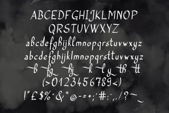 Gythar Font - Preview 2