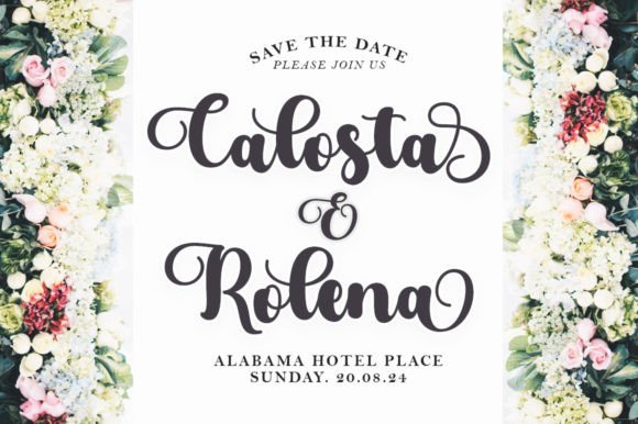 Hello Ratysa Font PNG with transparent background - Preview 2