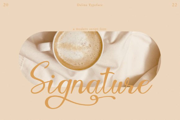 Javin Font PNG with transparent background - Preview 3