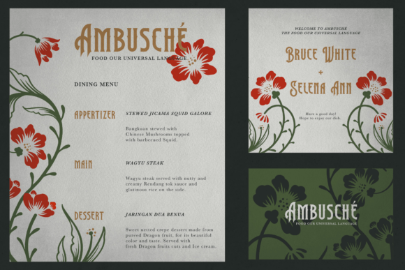 Luvertown Font font preview - 4