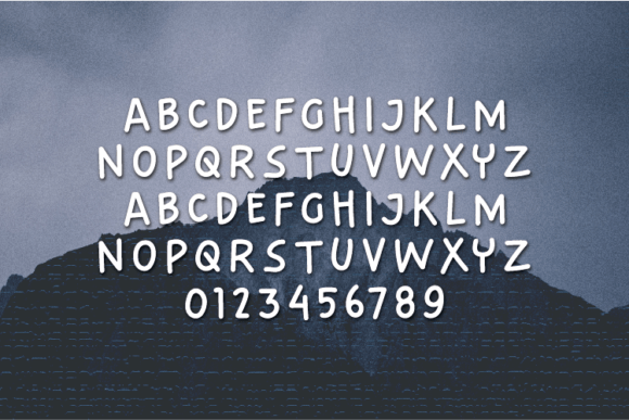 Modernies Font PNG with transparent background - Preview 1