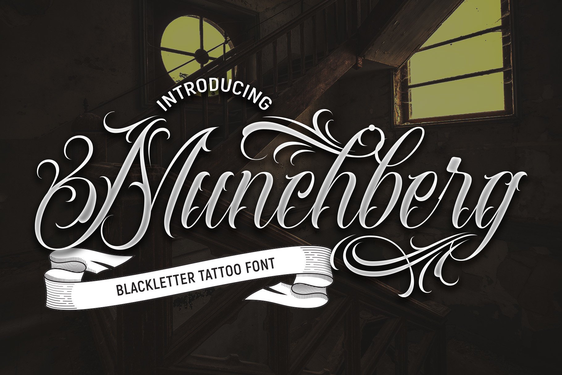 Munchberg preview: contemporary blackletter lettering