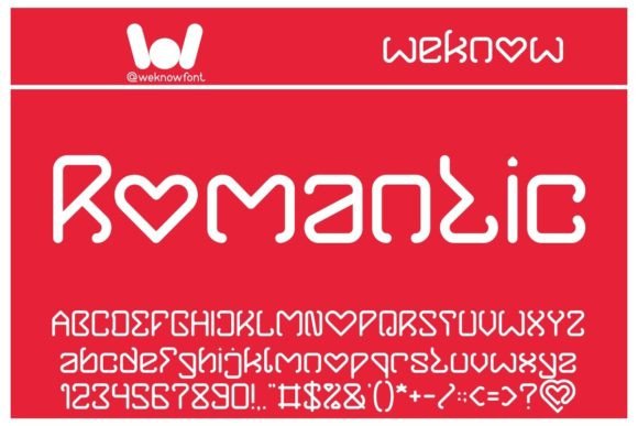 Ordinary Love Font PNG with transparent background - Preview 1
