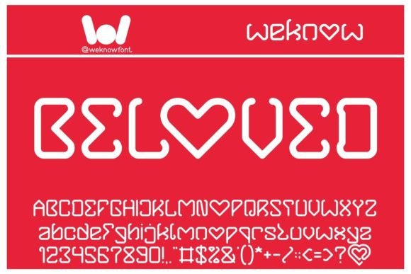 Ordinary Love Font PNG with transparent background - Preview 3
