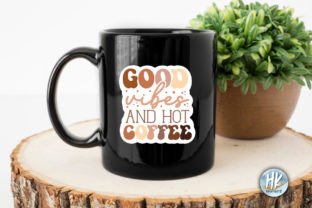 Retro Sticker Coffee Bundle. Graphic by Hkartist12 · Creative Fabrica