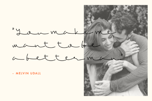 Rosamund Font PNG with transparent background - Preview 5