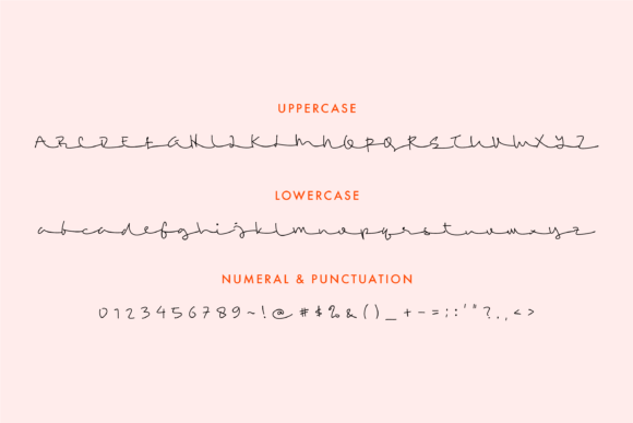 Rosamund Font PNG with transparent background - Preview 6